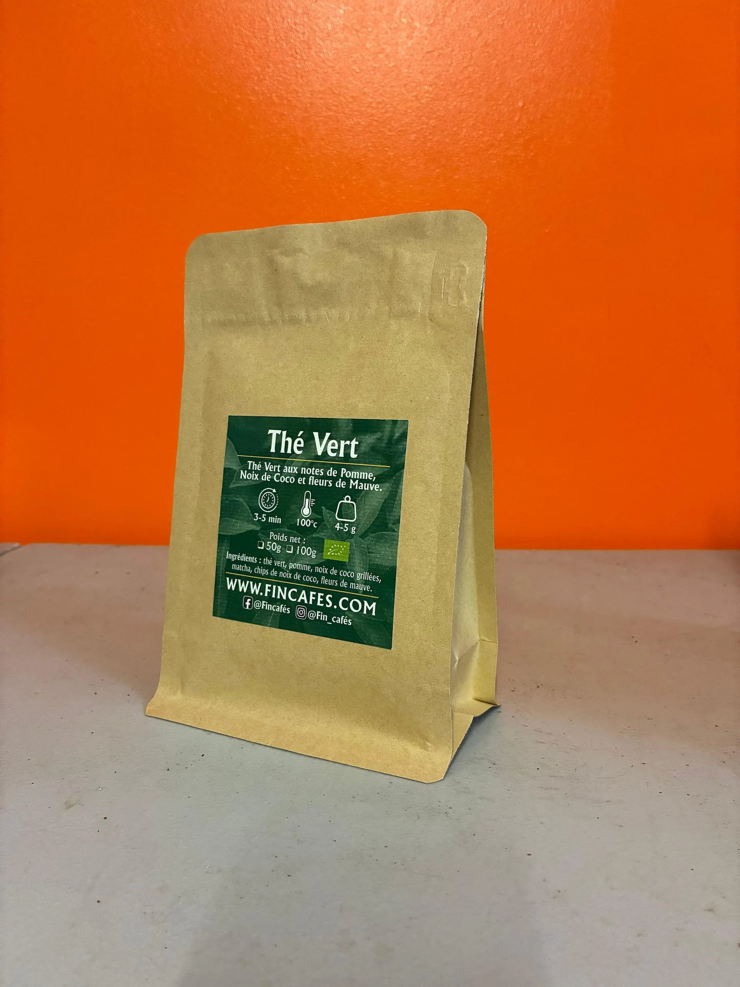 Assemblage Fincafés de THÉ VERT Bio 🍵